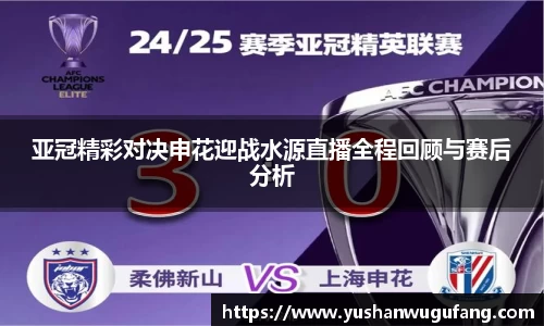 亚冠精彩对决申花迎战水源直播全程回顾与赛后分析